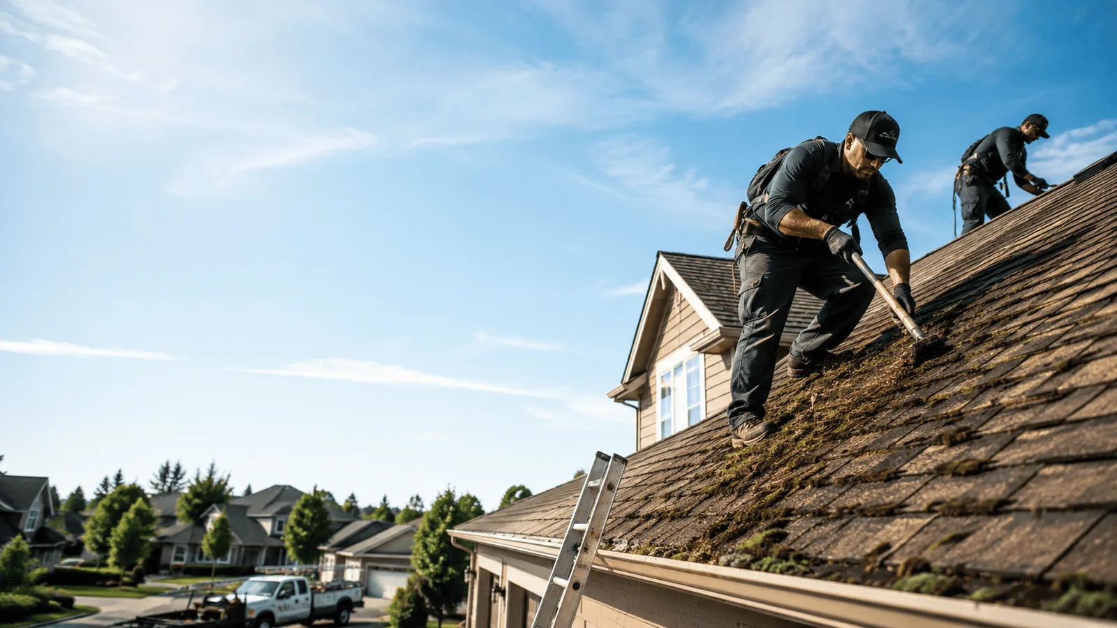 Roof Moss Removal in Cambridge, NE near me